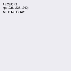 #ECECF2 - Athens Gray Color Image